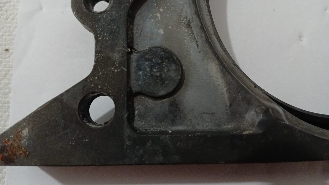 Suporte do Retentor Traseiro do Virabrequim Nissan Frontier D21 1994 – Original Usado - Imagem 8