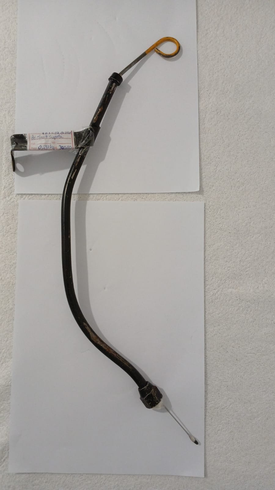 Vareta do Nível de Óleo com Tubo Guia e Suporte Nissan Frontier D21 1994 – Original Usada