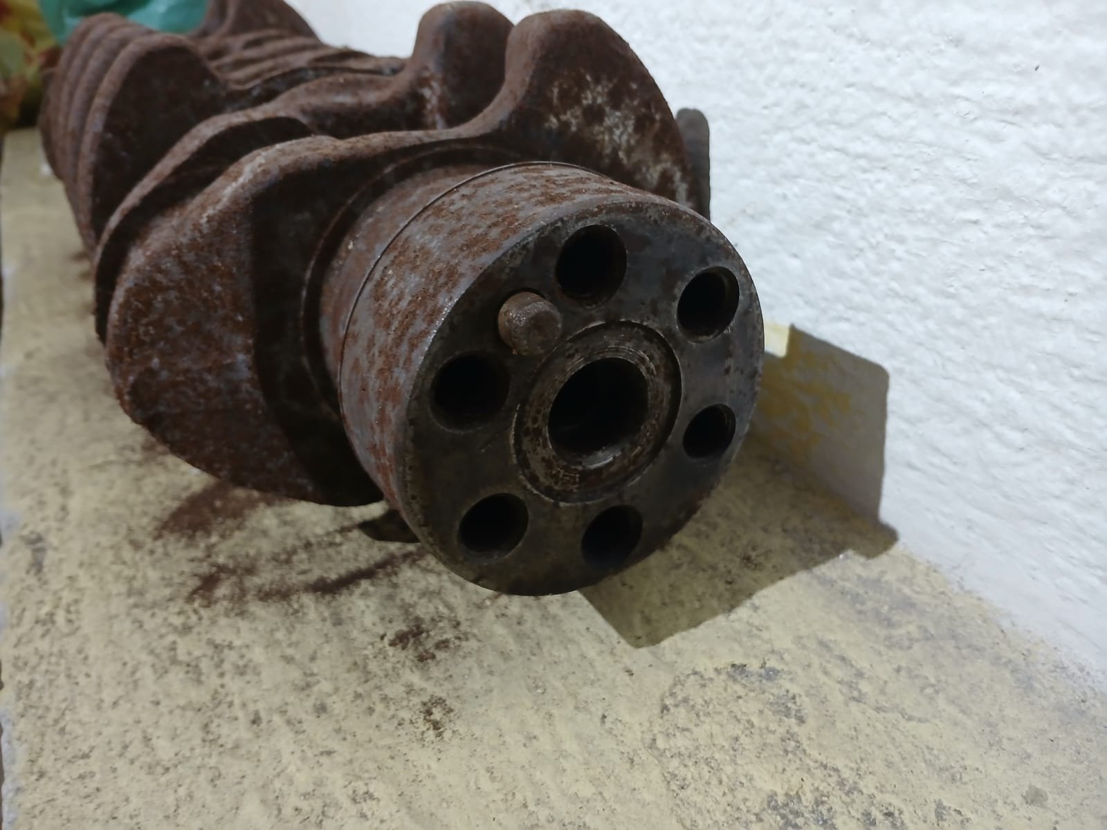Virabrequim do Motor Nissan Frontier D21 1994 – Original Usado - Imagem 8