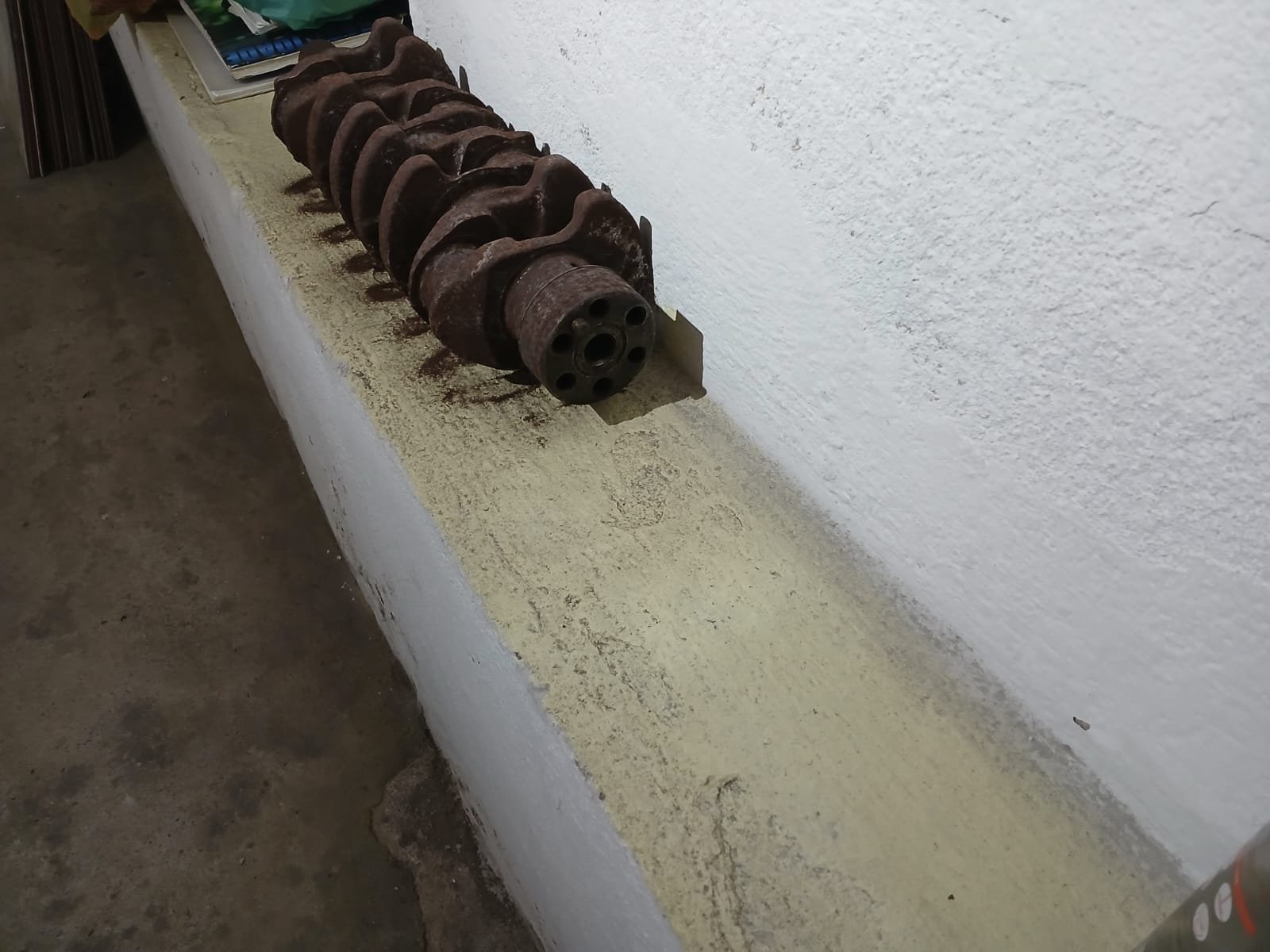 Virabrequim do Motor Nissan Frontier D21 1994 – Original Usado - Imagem 7
